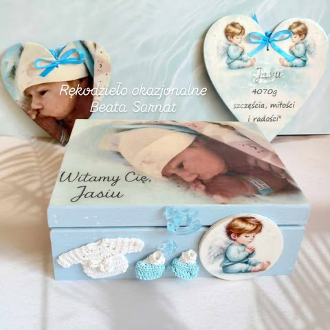Metryczka urodzenia dziecka-pudełko, jeśli potrzebujesz prezentu dla noworodka to jest to wspaniała pamiątka,napisz, wyślij zdjęcie i stworzymy coś niepowtarzalnego- beata74sarnat@gmail.com