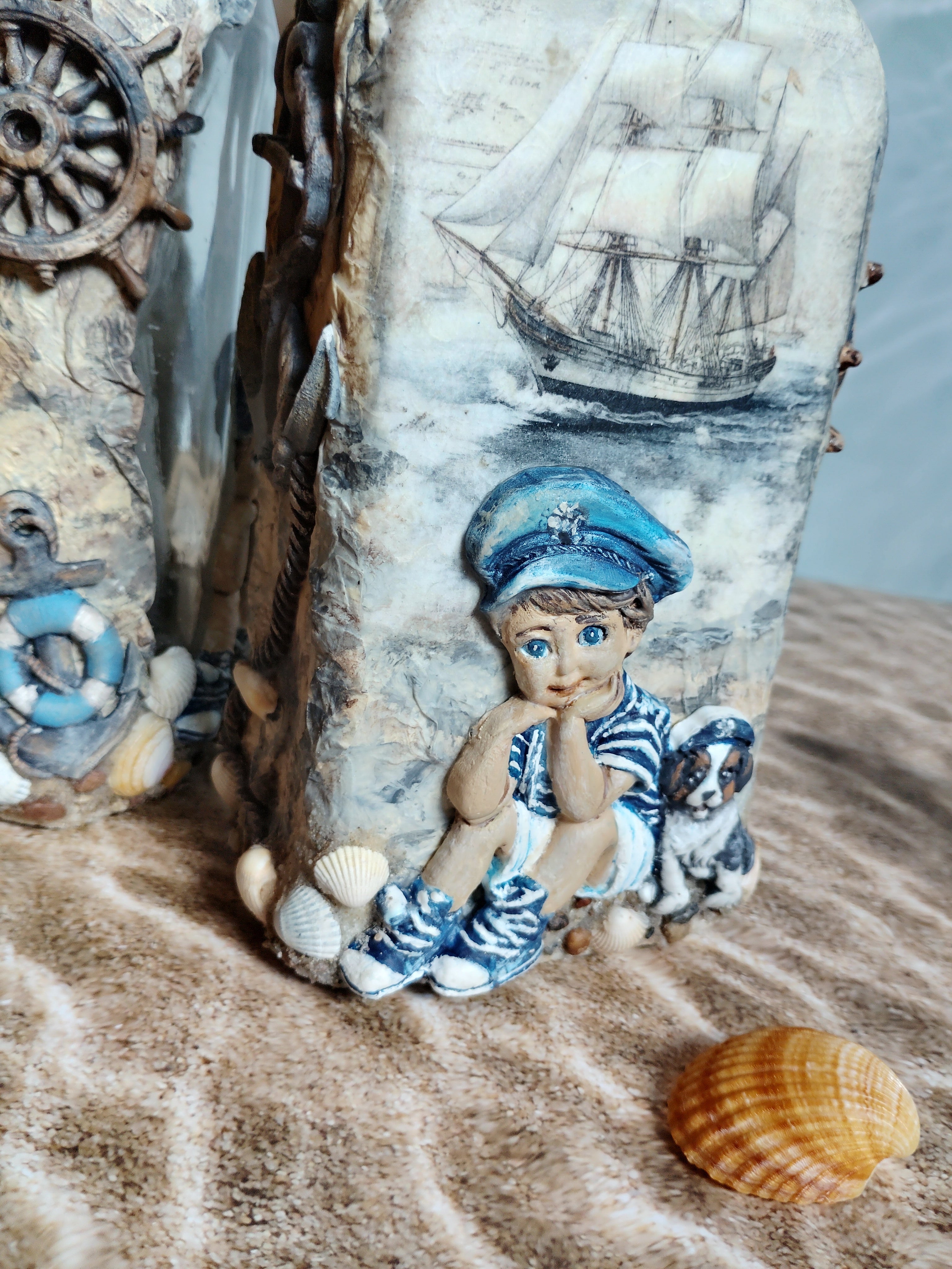 Butelka ozdobna na nalewkę -mniejsza 0,5l